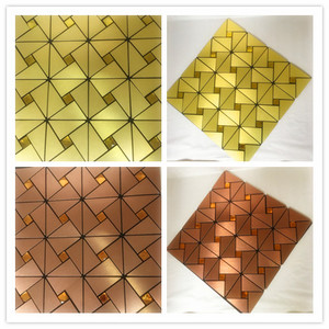 <span class=keywords><strong>Aysha</strong></span> กระเบื้องกระจกโมเสกอลูมิเนียมขนาด3.2มม. 30*30ซม. ทันสมัยราคาโรงงาน - Product Image 5