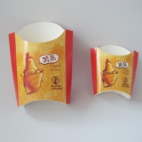 Boîte de puce pomme de terre en ivoire, carton alimentaire avec impression personnalisée