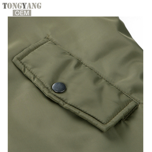 TONGYANG Chaquetas y abrigos largos de invierno Abrigo de primavera para <span class=keywords><strong>mujer</strong></span> Chaqueta de bombardero verde oliva informal Chaquetas básicas para <span class=keywords><strong>mujer</strong></span> - Product Image 6