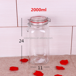 Zibo-jarras <span class=keywords><strong>de</strong></span> vidrio para <span class=keywords><strong>miel</strong></span>, tapa <span class=keywords><strong>de</strong></span> clip mason <span class=keywords><strong>de</strong></span> 500 ml, forma redonda <span class=keywords><strong>y</strong></span> cuadrada con tapa <span class=keywords><strong>de</strong></span> vidrio/cerámica/madera - Product Image 6