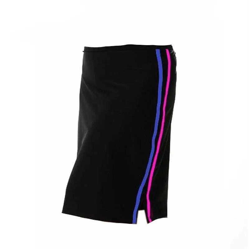 एक टुकड़ा घुटने की लंबाई swimdress खेल स्कर्ट Capris UPF 50 + समुद्र तट लंबे समय से एक लाइन स्कर्ट