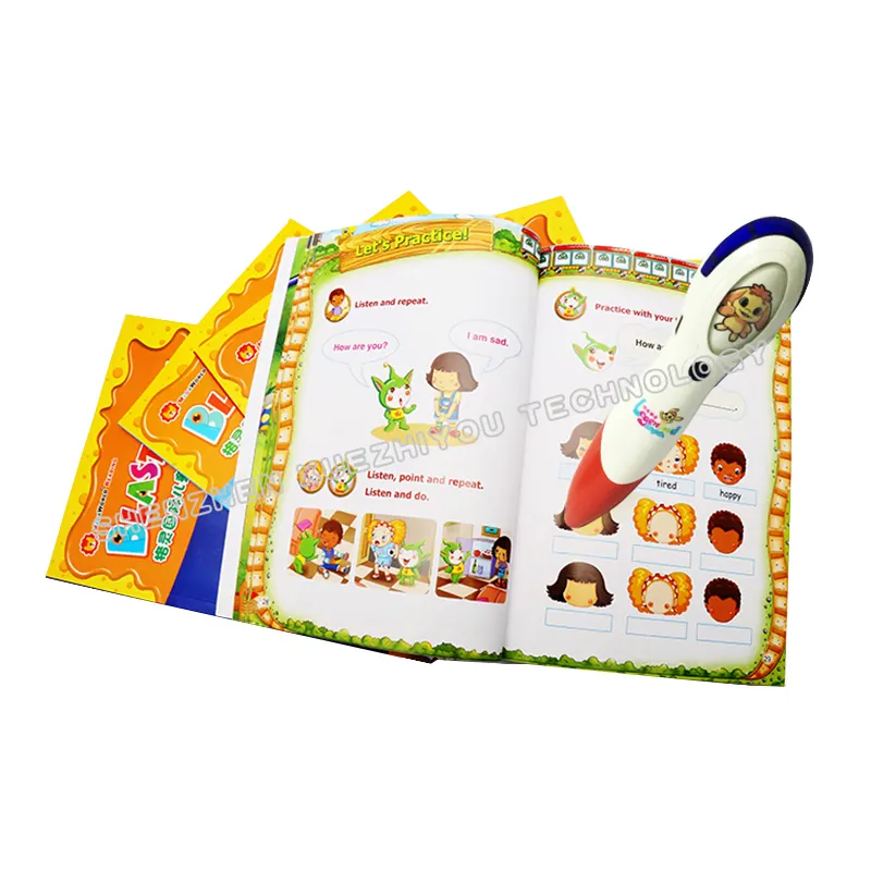 École stylo d'apprentissage Offre Spéciale Livres Audio stylo parlant islamique audio livre de chansons pour enfants ont livres audio et tableau d'apprentissage murs,