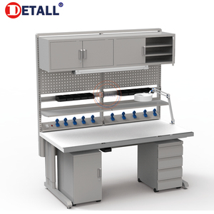 <span class=keywords><strong>Detall</strong></span>. Tipo Standard di ESD Banco di Lavoro Con Regolabile E Fissabile - Product Image 1