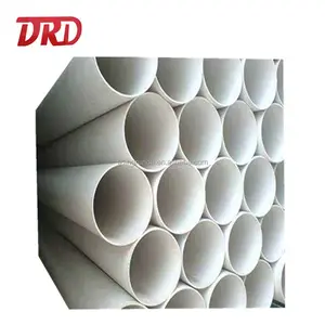 White UPVC Drainage Pipe for down water in bridge 250mm pn10