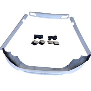 Jupes latérales de voiture en PU, diffuseur de lèvre arrière, accessoires de carrosserie, Design A6 - Product Image 1