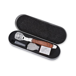 Wooden &amp; Stainless Steel Foot Emery Board Callus &amp; Corn Remover <strong>Cuticle</strong> <strong>Trimmer</strong> with Free Sample - Product Image 6
