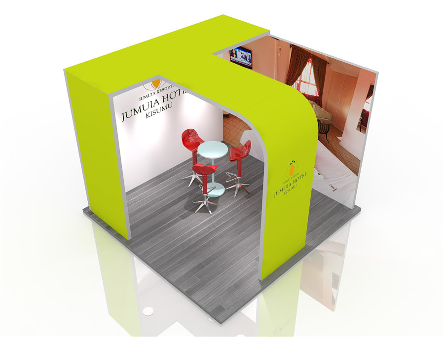 Moderne 10X10 pi Conception Modulaire Stand D'exposition pour L'événement de Salon