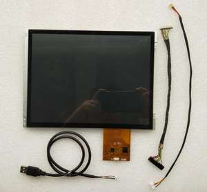 Écran tactile USB Innolux 10,4 pouces G104X1-L03 <span class=keywords><strong>TLCM</strong></span> 1024x768 IPS, panneau d'affichage avec rétroéclairage WLED, luminosité 350 cd/m², pour usage industriel - Product Image 2