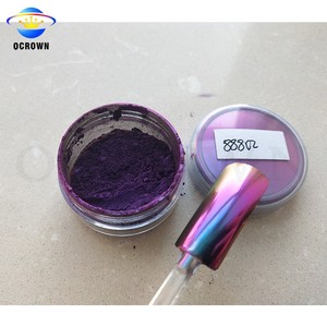 En gros poudre de mica pigment néon multichrome pigment pour ombre à paupières ongles voiture peinture plastidip poudre - Product Image 5