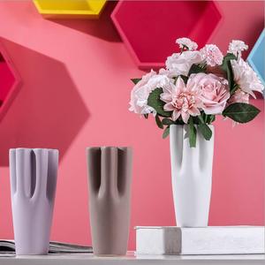 Únicos Flor de cerámica Floral decorativo florero para <span class=keywords><strong>la</strong></span> decoración de mesa de contenedor de <span class=keywords><strong>la</strong></span> planta florero de cerámica Bud - Product Image 4