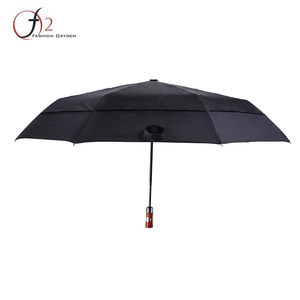 Belle conception impression personnalisée prime populaire de golf fois parapluie - Product Image 4