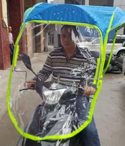 新款摩托车顶篷更换雨伞防水