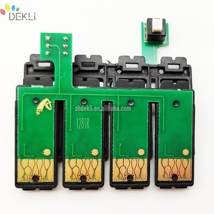 Epson T1281-T1284 Inkjet Printer Reset Chips - DEKLI BX305F