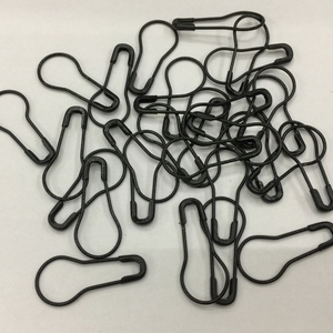 Wholesale <strong>fancy</strong> color 22mm pear shape hang tag <strong>safety</strong> <strong>pins</strong> - Product Image 1