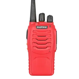 Walkie Talkie BaoFeng BF-888S Red Portable Handheld Transmitter 888S Baofeng Two Way Radio