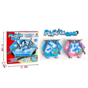 Kids funny desktop game plastic penguin trap help the penguin game toys