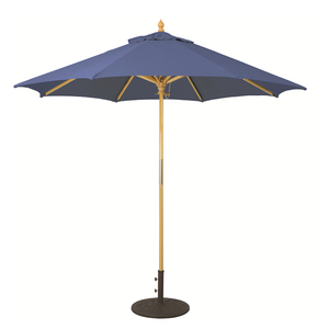 Parasol de plage en bambou et bois, parasol de terrasse extérieur avec base pour l'Espagne, Yichang Murphy's Irish Stout - Product Image 2