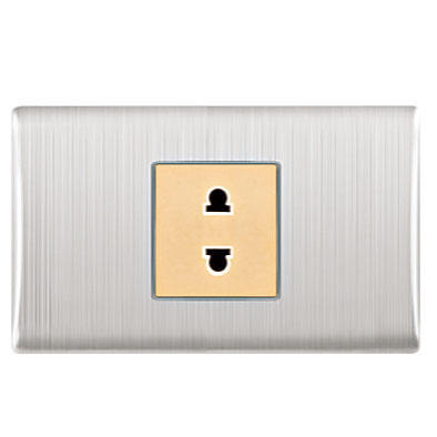New Glass Touch Switch US Outlet Panel Heat Resistant Socket