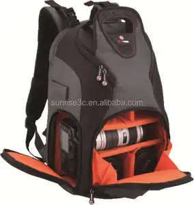 Sonnenaufgang Wasserdichte Kamera Rucksack DSLR Schultertasche für Canon Nikon 3 größe