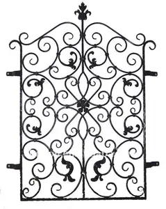 wrought iron window grates