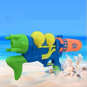 Cheap toys 40cm super soaker war power water gun for running man Summer Toy