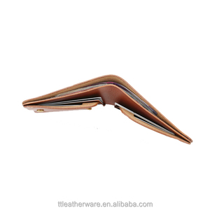 Low Down <b>Slim</b> Genuine Leather <b>Wallet</b> (Max. 8 Cards and Cash) - Product Image 2