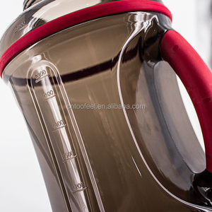 Libre de BPA de la FDA pasar PETG de plástico jarra de agua con mango y tapa cualquier color está bien tamaños grandes - Product Image 3