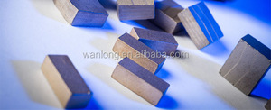 China, Wanlong Diamante segmentos de hoja de sierra, corte de granito, mármol, piedra arenisca, basalto, <span class=keywords><strong>andesita</strong></span> piedra - Product Image 3