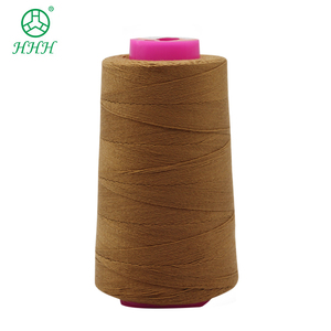 Kangfa alta qualità Tex 30 Tex 60 Tex 80 20/2 20/3 40/2 filato per cucire in poliestere filato per vestiti filo di cotone - Product Image 4