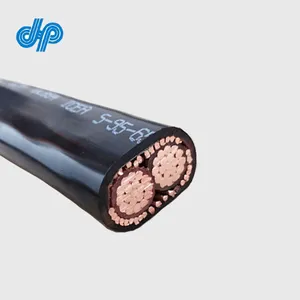 600V Copper Conductor Service Entrance Cable Concentrico 2 × 8 + 1 × 10 AWG