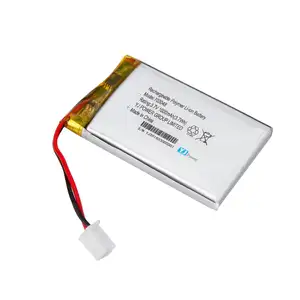 Batería Lipo para Mp3 y Mp4, 3,7 v, 703048, 1000mah