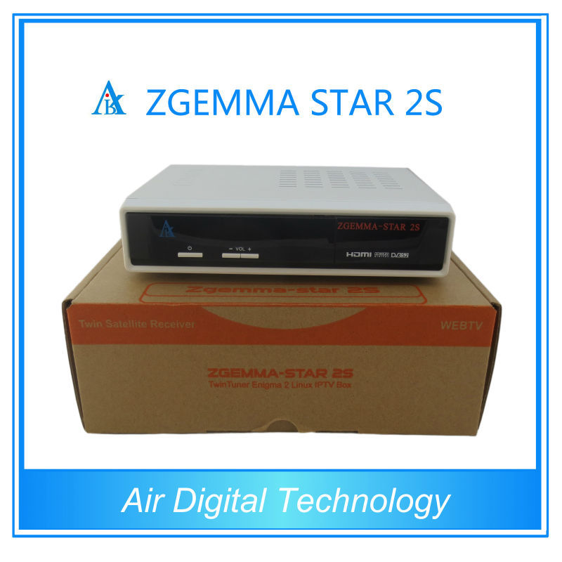 Zgemma звезды 2s спутниковый ресивер zgemma- звезды 2s две dvb s2 спутникового тв-приемником