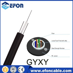 GYXY Uni-Loose Tube None-Armor <strong>Cable</strong> FTTH duct or aerial <strong>optical</strong> <strong>fiber</strong> <strong>cable</strong> with <strong>rip</strong> cords - Product Image 4