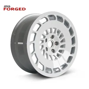 Alibaba Supplier Wholesale Full Coating Forged Wheels 20 Inch White Rims