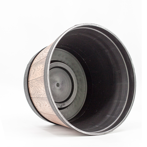15 "Stout Barrel Planter <span class=keywords><strong>Pot</strong></span> de <span class=keywords><strong>fleur</strong></span> en <span class=keywords><strong>bois</strong></span> Pots de fleurs peints en plastique en gros - Product Image 4