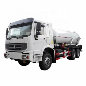 HOWO 6x4 8x4 380hp 12000L 14000L 16000L 하수 흡입 트럭 위생 트럭 판매