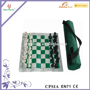 Green Vinyl Tounrnament <strong>Chess</strong> <strong>Board</strong> <strong>Chess</strong> Set <strong>Game</strong> - Product Image 3