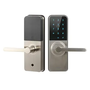 홈 스마트 잠금 ASL2101S ASL2101K Easy4key App 지문 카드 암호 기계식 키 smartlock