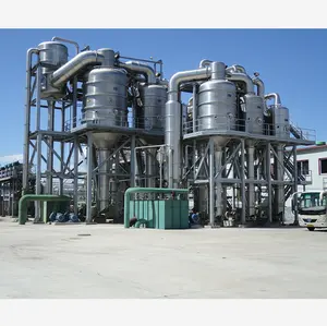 Falling Film Evaporator Multi-effect Forced Circulation Evaporator For Milk Food Processing 008618221812723