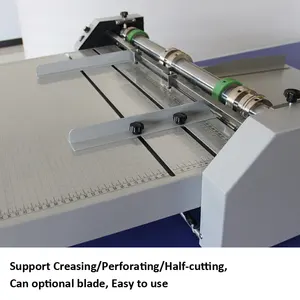 660E Manual de papel máquina perforadora máquina de plegado eléctrico