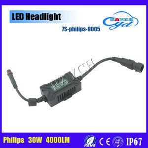Haute lumen 4000lm <span class=keywords><strong>voiture</strong></span> <span class=keywords><strong>led</strong></span> phare 9005 PHILIP puce sans ventilateur 5S <span class=keywords><strong>led</strong></span> phare ampoules - Product Image 4