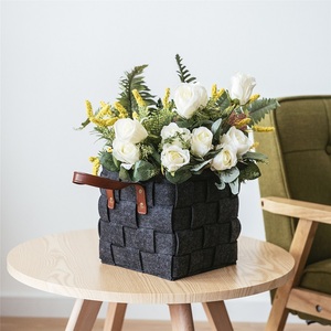 <span class=keywords><strong>Cesta</strong></span> de almacenamiento de fieltro de árbol artificial de decoración al por mayor de China - Product Image 3