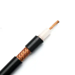 Coaxial Cable Rg6 CCTV CATV Coaxial Cable Manufacturer RG6 RG58 RG59 Camera Cable CCTV Coaxial Cable Price