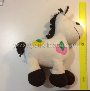 Peluche cavallo bianco giocattoli/cavallo giocattoli per ragazze/giocattoli di peluche cavallo felice - Product Image 1