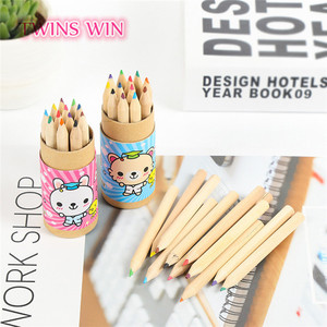 Đồ Dùng Học Tập Văn Phòng Phẩm Khuyến Mãi Bộ Bút Chì Mini Màu Gỗ Khác Nhau Cho Trẻ Em - Product Image 6