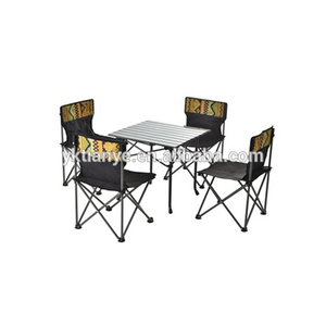 Bảng xếp ngoài trời và ghế ghế thư giãn bãi biển dã ngoại mini bàn ghế phù hợp với - Product Image 4