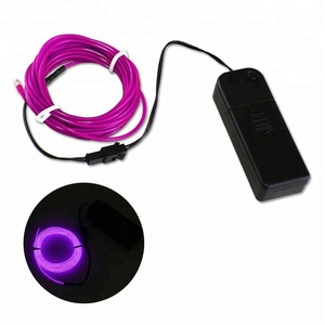 Chaud!!! haute luminosité néon flexible LED <span class=keywords><strong>fil</strong></span>/clignotant el <span class=keywords><strong>fil</strong></span>/<span class=keywords><strong>fil</strong></span> el - Product Image 2