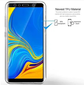 Full Body Clear Case Voor Samsung Galaxy J2 J4 J6 J8 A6 A8 A9 A7 2018 A750 S8 S9 S5 s6 S7 Rand Note 8 9 5 360 Graden Soft Cover