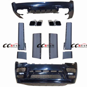 Kit de Carrocería de Ajuste Perfecto para <span class=keywords><strong>Land</strong></span> <span class=keywords><strong>Rover</strong></span> Range <span class=keywords><strong>Rover</strong></span> en Estilo SVO 2013-2016, Parachoques Delantero, Parachoques Trasero, Faldones Laterales, Escape - Product Image 1
