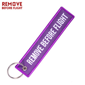 Llavero tejido con bordado clásico, <span class=keywords><strong>personalizado</strong></span>, antes del vuelo, OEM - Product Image 5